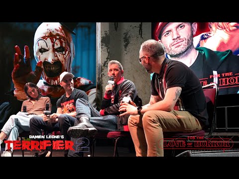 Terrifier 2 - Damien Leone, David Howard Thornton (Art The Clown) &amp; Sam Scaffidi Q&amp;A Panel 23/10/22