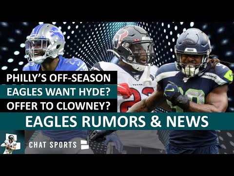 Eagles Rumors: Eagles Signing Carlos Hyde? + Philadelphia Offered Jadeveon Clowney A Contract?