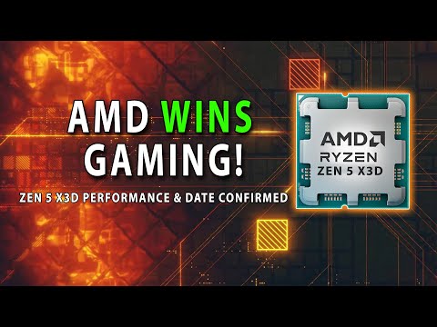 AMD WINS GAMING! Ryzen 9000 X3D Performance &amp; Date Confirmed