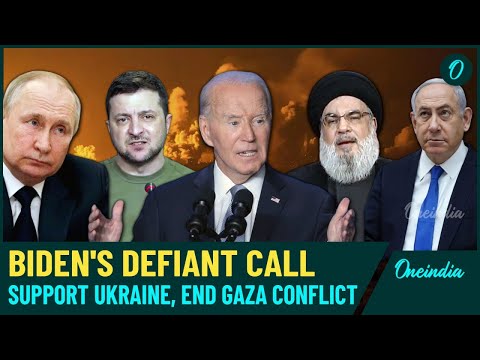 Biden’s Call for Peace: Declares Putin&#039;s War Failing;Urges Middle East Ceasefire | Watch Full Speech