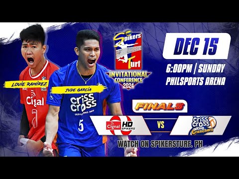 CIGNAL vs. CRISS CROSS - Full Match | Final | 2024 Spikers&#039; Turf Invitational Conference