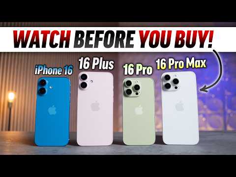 iPhone 16 Buyer&#039;s Guide - DON&#039;T Make These 10 Mistakes!