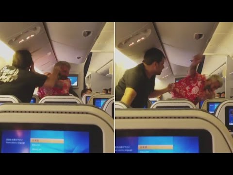 Shocking Video Shows Two Passengers Fighting on Plane Before Take-Off