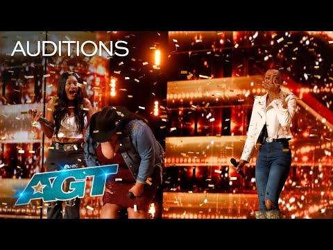 Golden Buzzer: Chapel Hart Wows The Judges With Original, &quot;You Can Have Him Jolene&quot; | AGT 2022